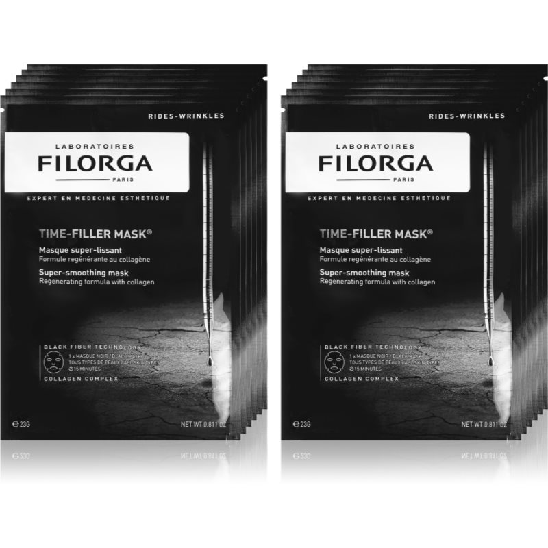 Filorga Time Filler Mask® Intensiv glättende Maske - regenerierende Formel mit Kollagen 12 x 23 g