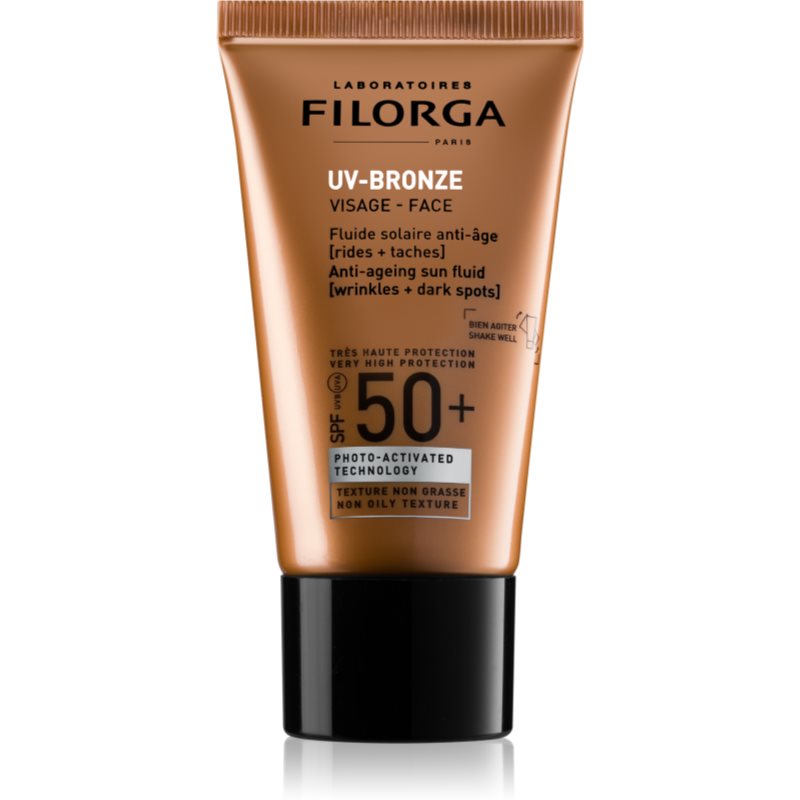 Filorga UV-Bronze loción antiarrugas SPF 50+ 40 ml