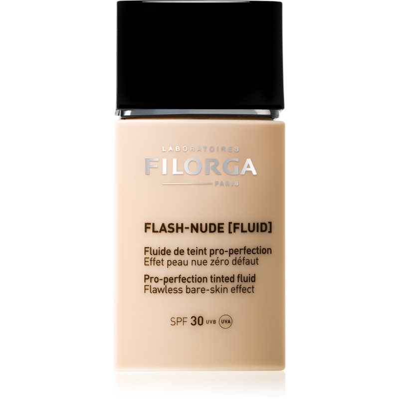 Filorga Flash Nude [Fluid] тониращ флуид за уеднаквяване на цвета на кожата SPF 30 цвят 02 Nude Gold 30 мл.