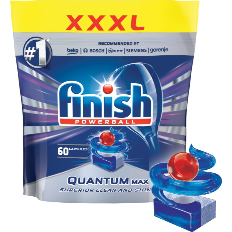 Finish Quantum Max Original pastillas para el lavavajillas 60 ud