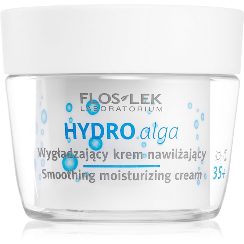 FlosLek Laboratorium Hydro Alga crema hidratante alisadora  35+ 50 ml