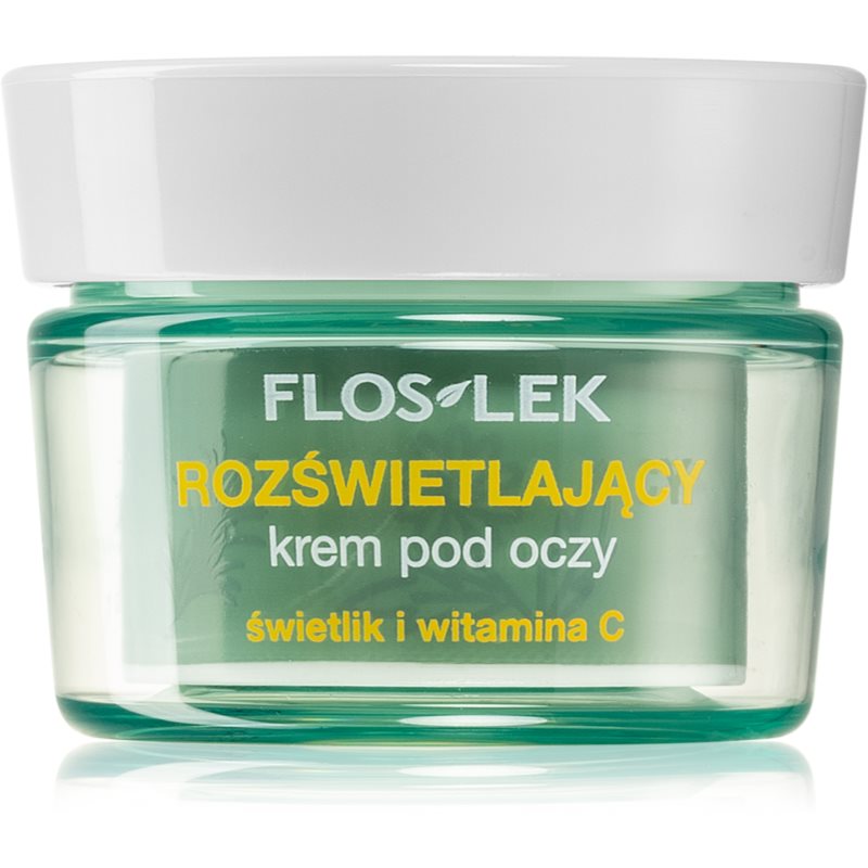 FlosLek Laboratorium Eye Care crema iluminadora para contorno de ojos con vitamina C 15 ml