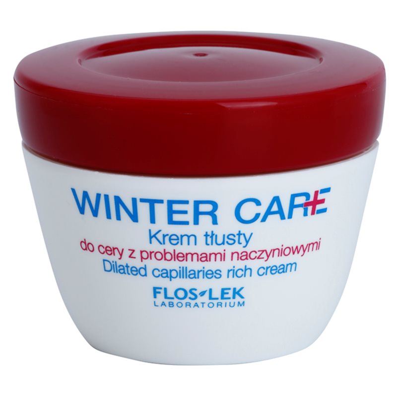 FlosLek Laboratorium Winter Care crema bogata de protectie pentru piele sensibila cu tendinte de inrosire 50 ml