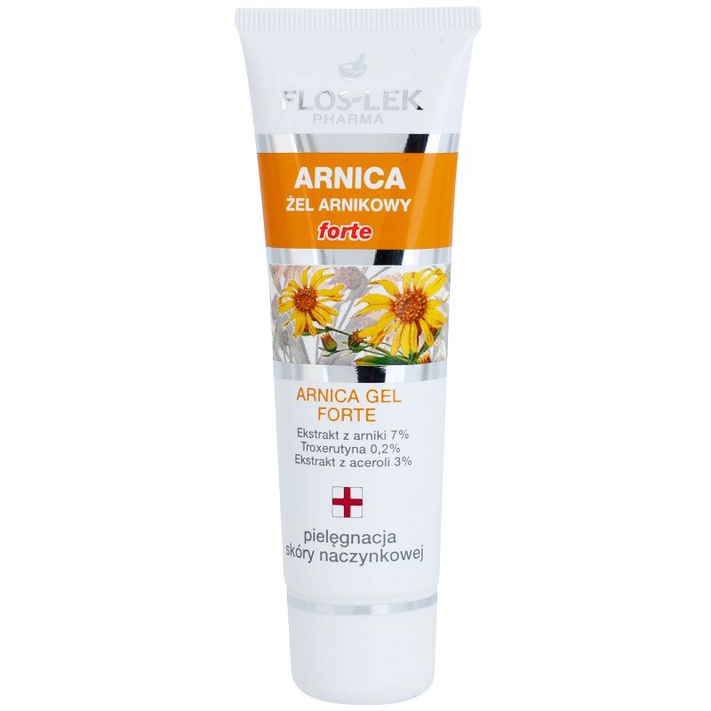 FlosLek Pharma Arnica Forte gel calmante para pele propensa a vermelhidão 50 ml