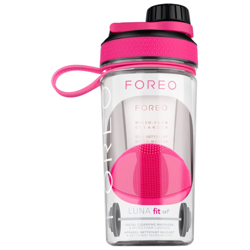 FOREO Luna™ Fit Set zestaw upominkowy do doskonałego oczyszczania skóry Fuchsia