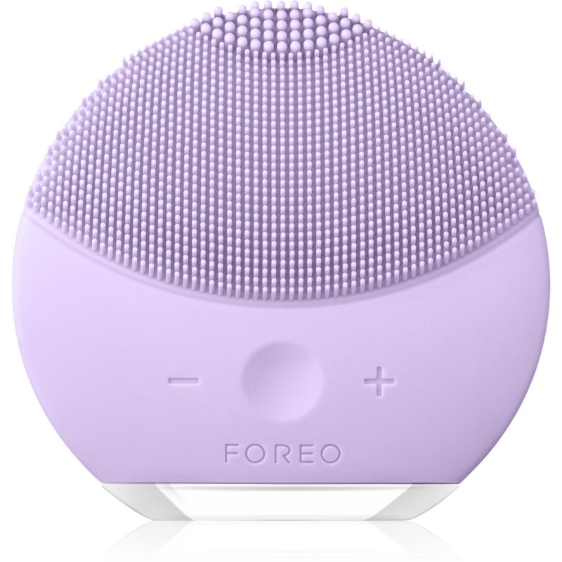 FOREO Luna™ Mini 2 Plus escova sónica de limpeza facial com efeito antirrugas Lavender