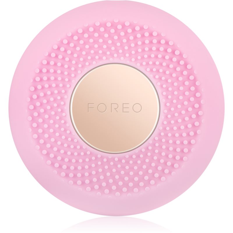 FOREO UFO™ Mini звуков уред за ускоряване ефекта на маските за лице малка опаковка Pearl Pink