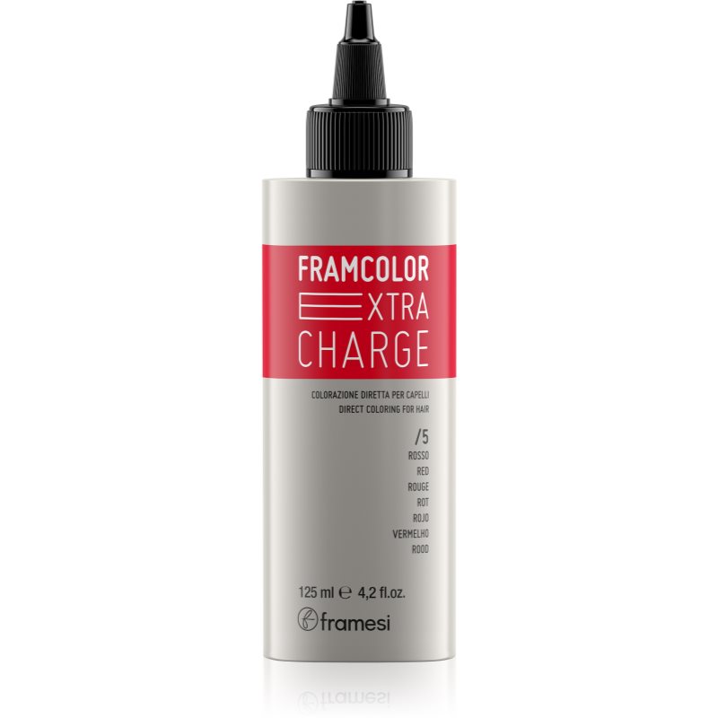 Framesi Framcolor Extra Charge ideiglenes festék hajra 05 Red 125 ml