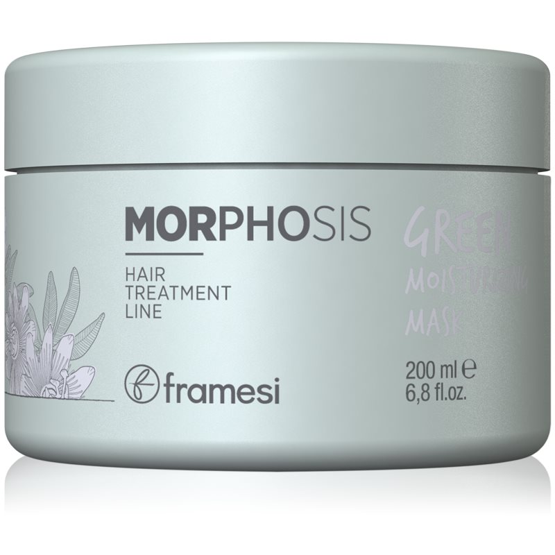 Framesi Morphosis Green maseczka nawilżająca do wszystkich rodzajów włosów 200 ml