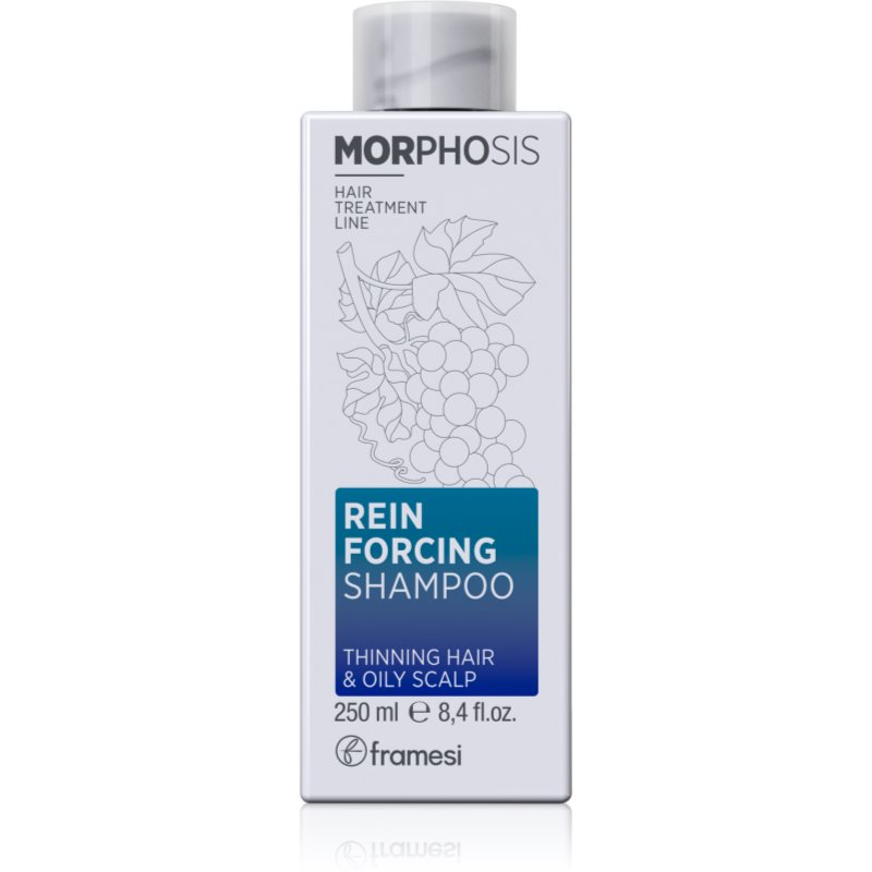 Framesi Morphosis Reinforcing szampon nawilżający i wzmacniający do tłustej skóry głowy 250 ml