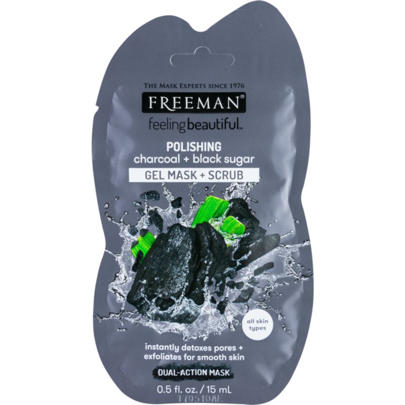 Freeman Feeling Beautiful exfoliante y mascarilla limpiadora para todo tipo de pieles 15 ml