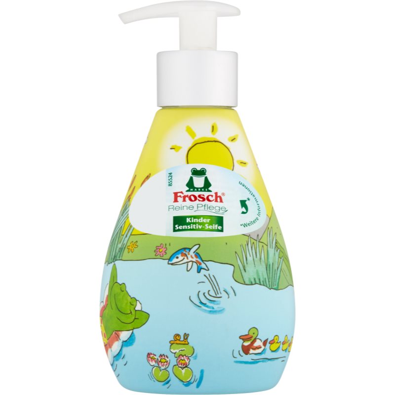 Frosch Creme Soap Kids jabón líquido de manos con textura suave para niños 300 ml
