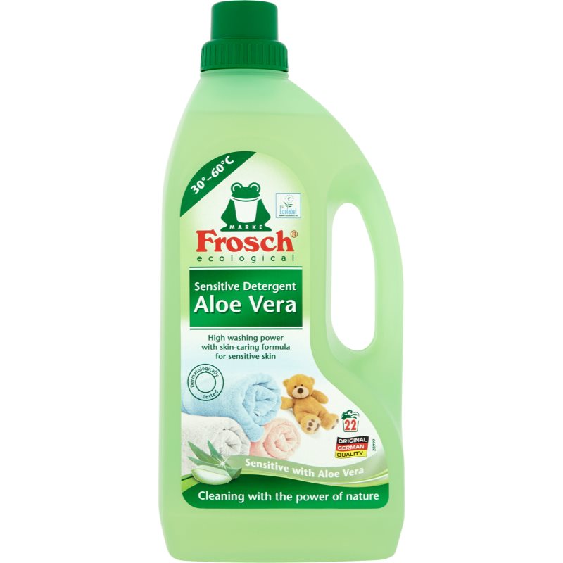 Frosch Sensitive Detergent Aloe Vera перилен препарат ECO 1500 мл.