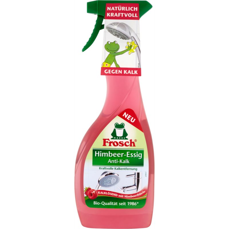 Frosch Anti Calc Raspberry Vinegar produs pentru îndepărtarea calcarului spray ECO 500 ml
