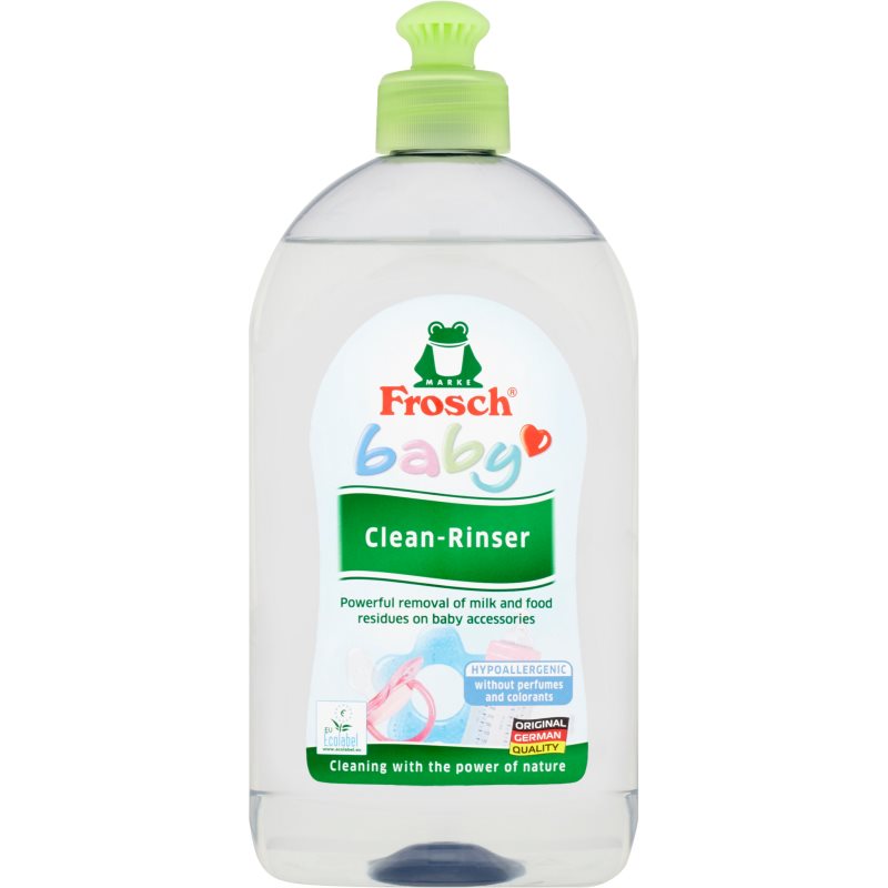 Frosch Baby Clean - Rinser Hygienereiniger für Babyartikel und abwaschbare Oberflächen ECO 500 ml