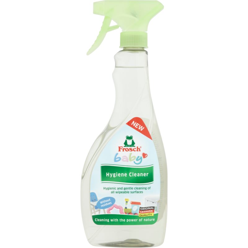 Frosch Baby Hygiene Cleaner limpiador higiénico para accesorios de bebés y superficies que se pueden limpiar ECO 500 ml