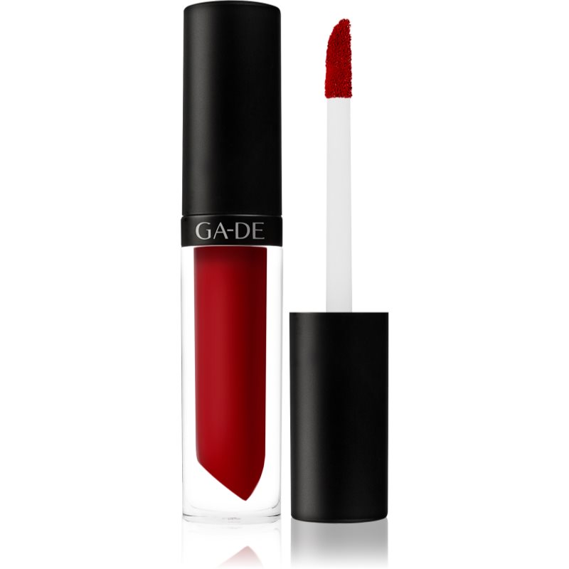 GA-DE Idyllic Matter Flüssig-Lippenstift mit feuchtigkeitsspendender Wirkung Farbton 730 Really Red 3,5 g