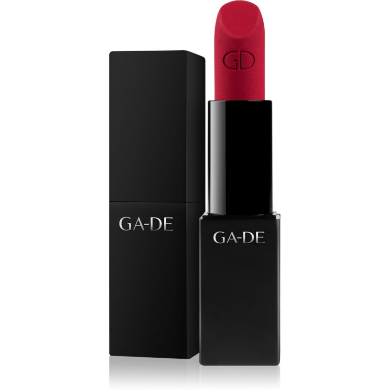 GA-DE Velveteen langanhaltender Lippenstift mit mattierendem Effekt Farbton 758 Iconic Red 4 g