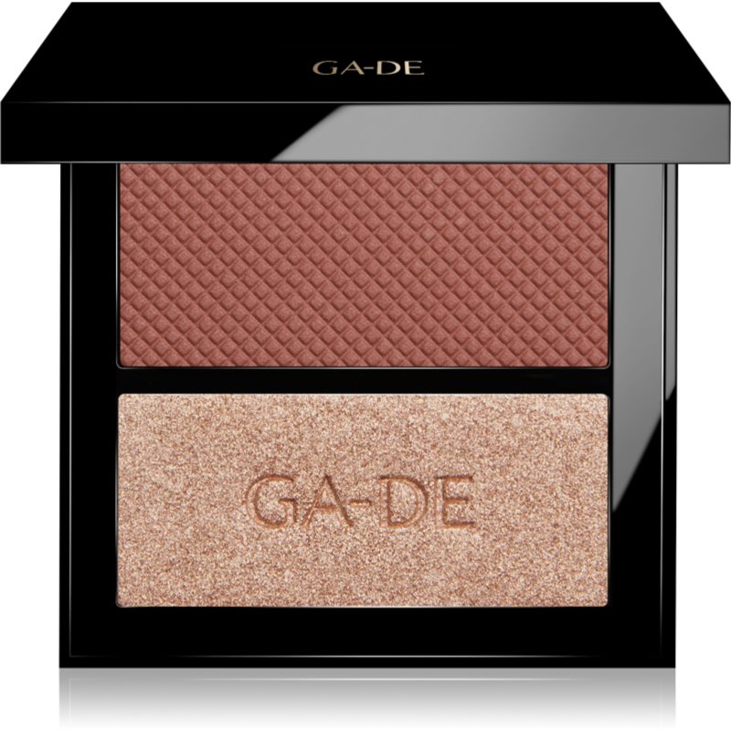 GA-DE Velveteen Palette für das Gesicht Farbton 46 Blush & Glow 7,4 g