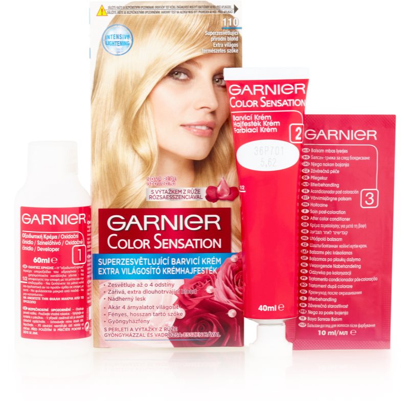 Garnier Color Sensation coloração de cabelo tom 110 Diamond Ultra Blond