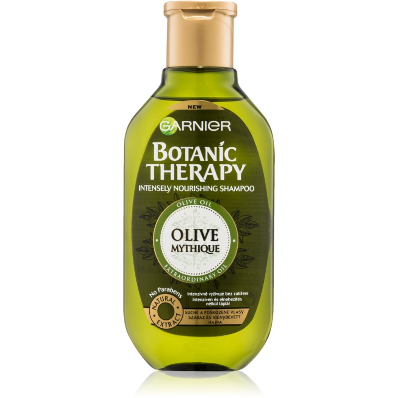 Garnier Botanic Therapy Olive Shampoo mit ernährender Wirkung für trockenes und beschädigtes Haar 250 ml