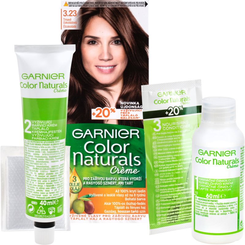 Garnier Color Naturals Creme barva na vlasy odstín 3.23 Dark Quartz