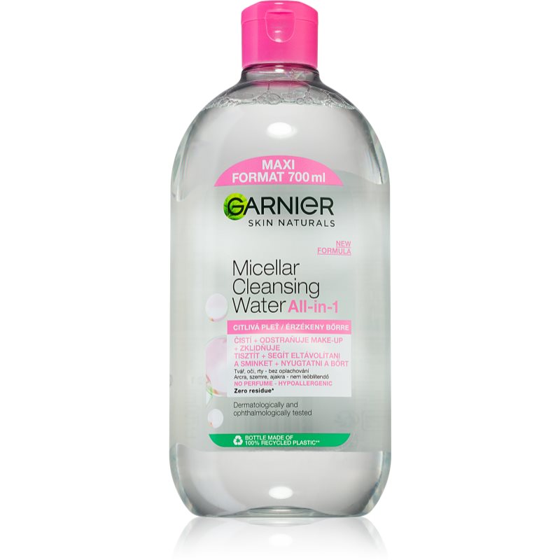 Garnier Skin Naturals мицеларна вода за чувствителна кожа на лицето 700 мл.