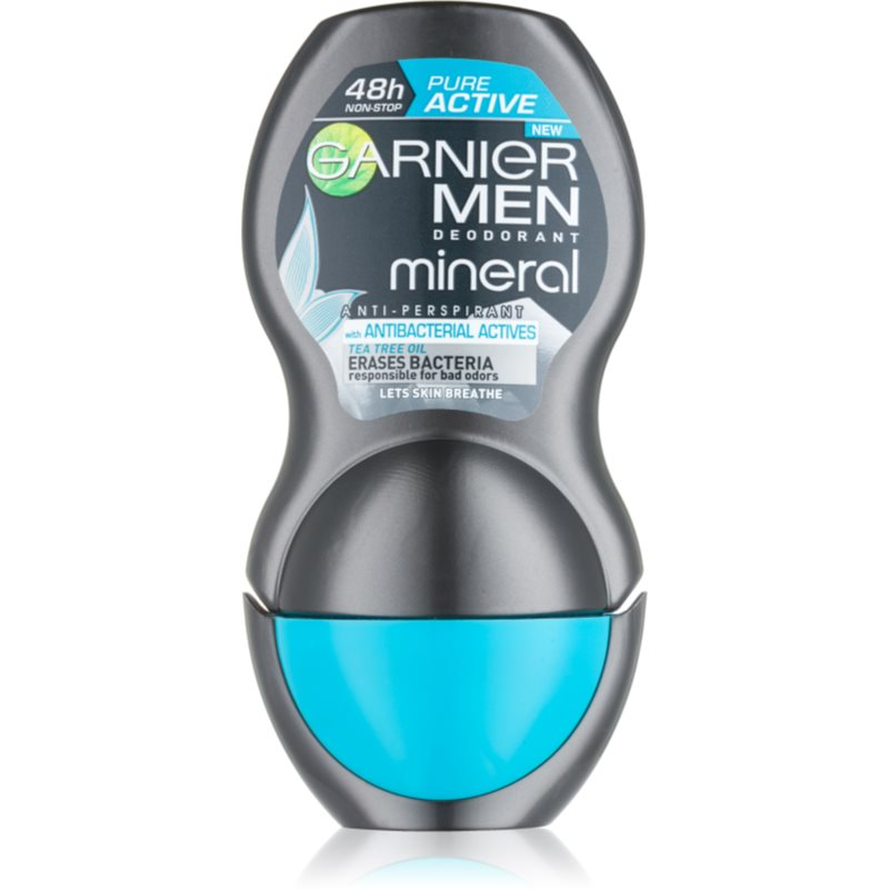 Garnier Men Mineral Pure Active antitranspirante roll-on 50 ml
