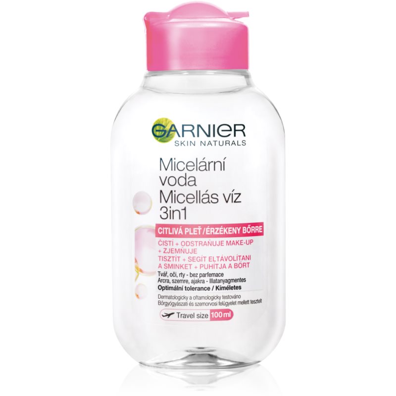 Garnier Skin Naturals woda micelarna dla cery wrażliwej 100 ml