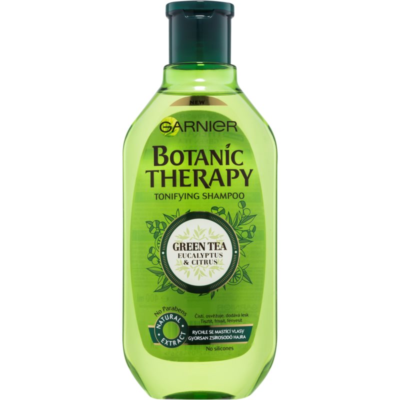 Garnier Botanic Therapy Green Tea Szampon do włosów przetłuszczających się 400 ml