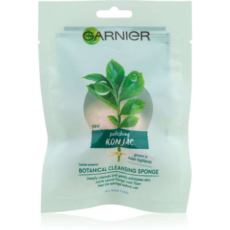 Garnier Bio Konjac burete pentru curatare pentru toate tipurile de ten 1 buc