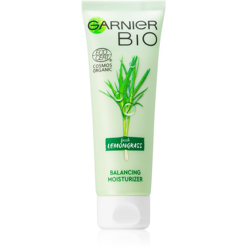 Garnier Bio Lemongrass ausgleichende Feuchtigkeitscreme für normale Haut und Mischhaut 50 ml