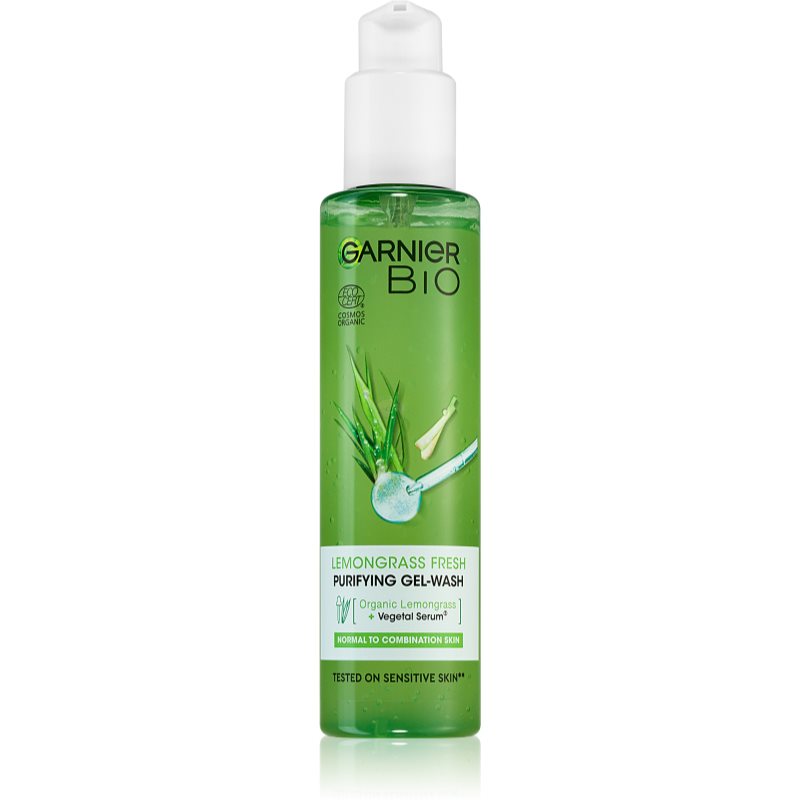Garnier Bio Lemongrass tisztító gél 150 ml
