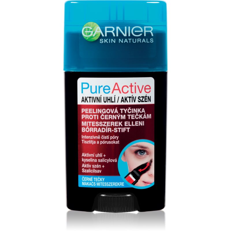 Garnier Pure Active Charcoal Peeling Stick gegen Mitesser 50 ml