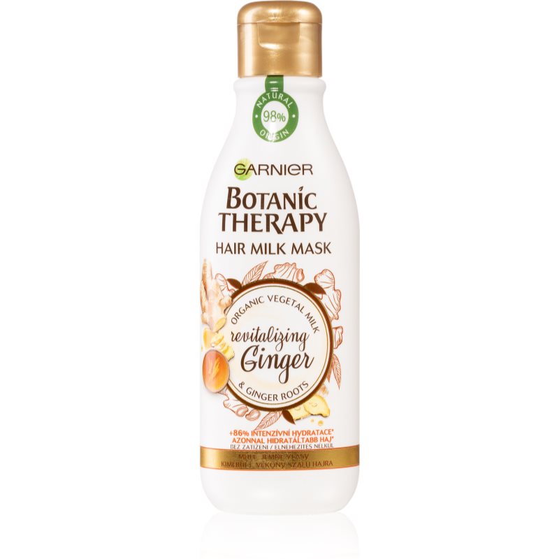 Garnier Botanic Therapy Hair Milk Mask Revitalizing Ginger mascarilla capilar para cabello fino y lacio 250 ml