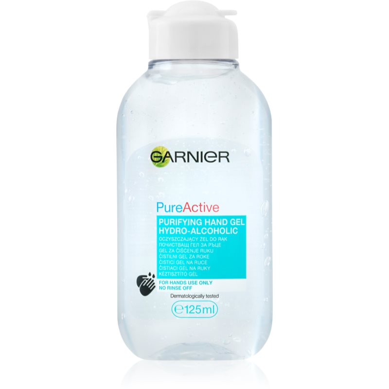Garnier Pure Active gel limpiador para manos 125 ml