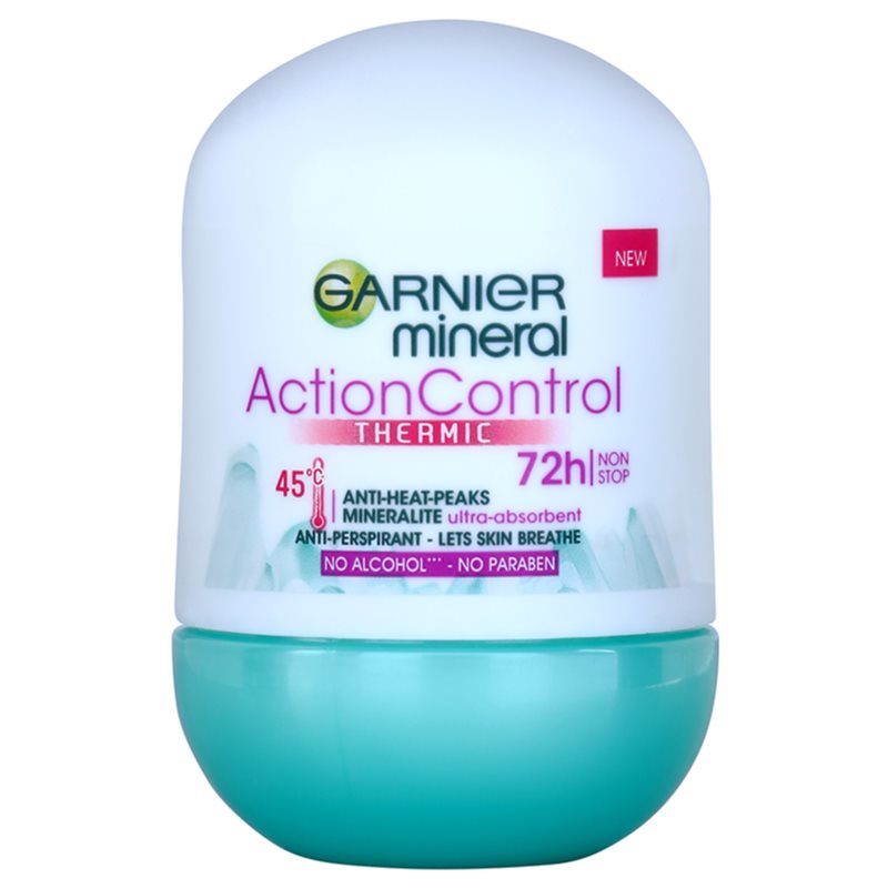 Garnier Mineral Action Control Thermic Antitranspirant-Deoroller (72h) 50 ml