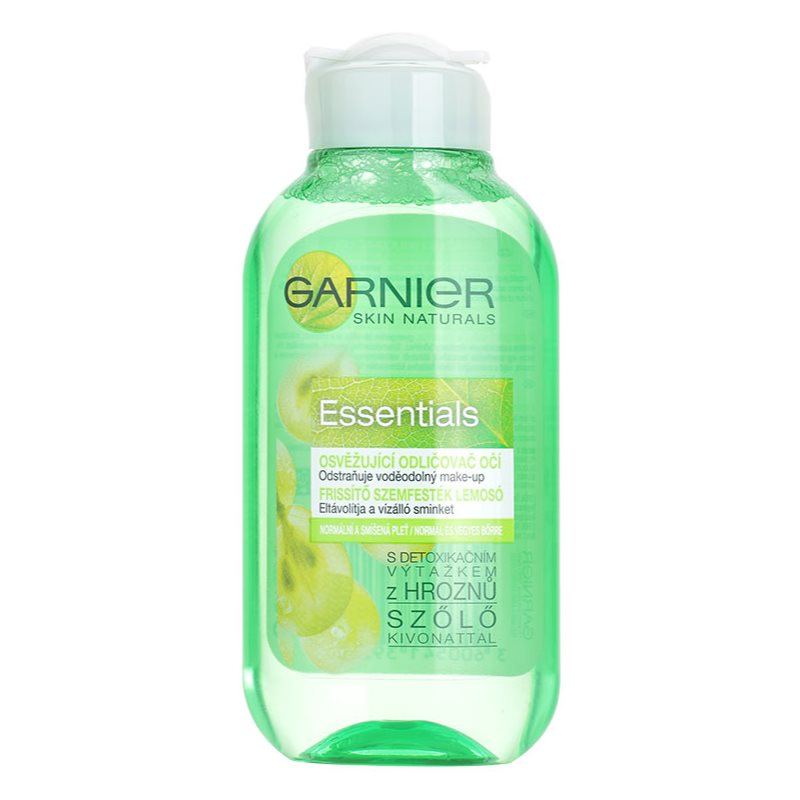 Garnier Essentials erfrischender Augen Foundation Entferner für normale Haut und Mischhaut 125 ml