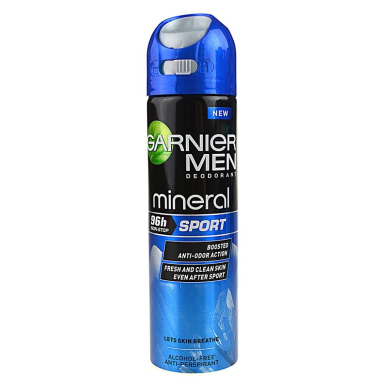 Garnier Men Mineral Sport antyprespirant w sprayu 96h 150 ml