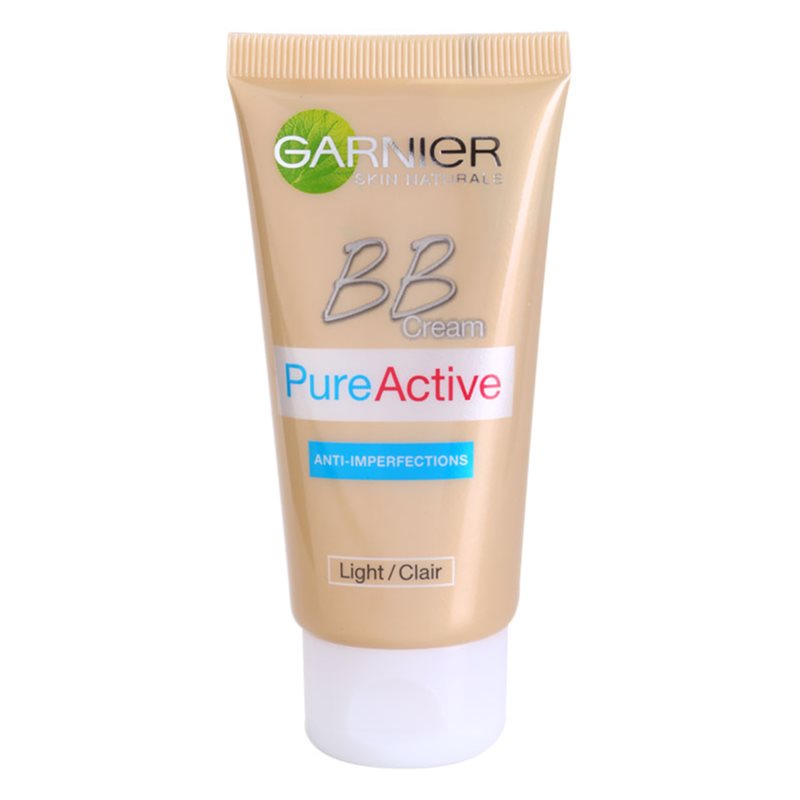 Garnier Pure Active ББ крем против несъвършенства на кожата Light  50 мл.