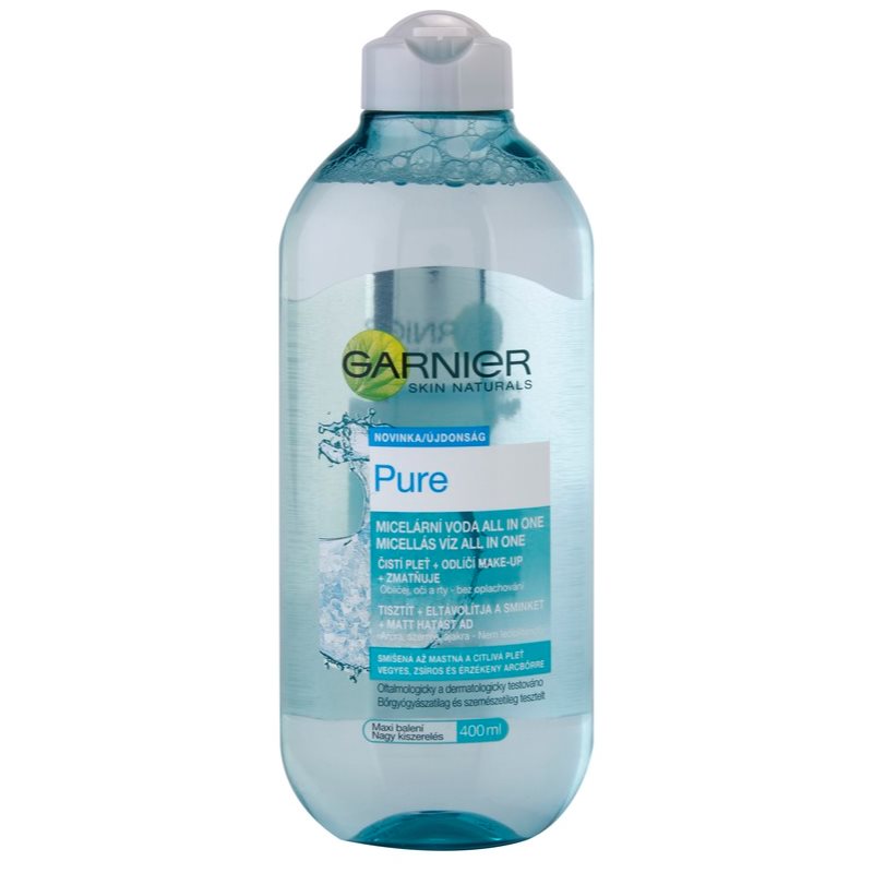 Garnier Pure apa pentru  curatare cu particule micele 400 ml