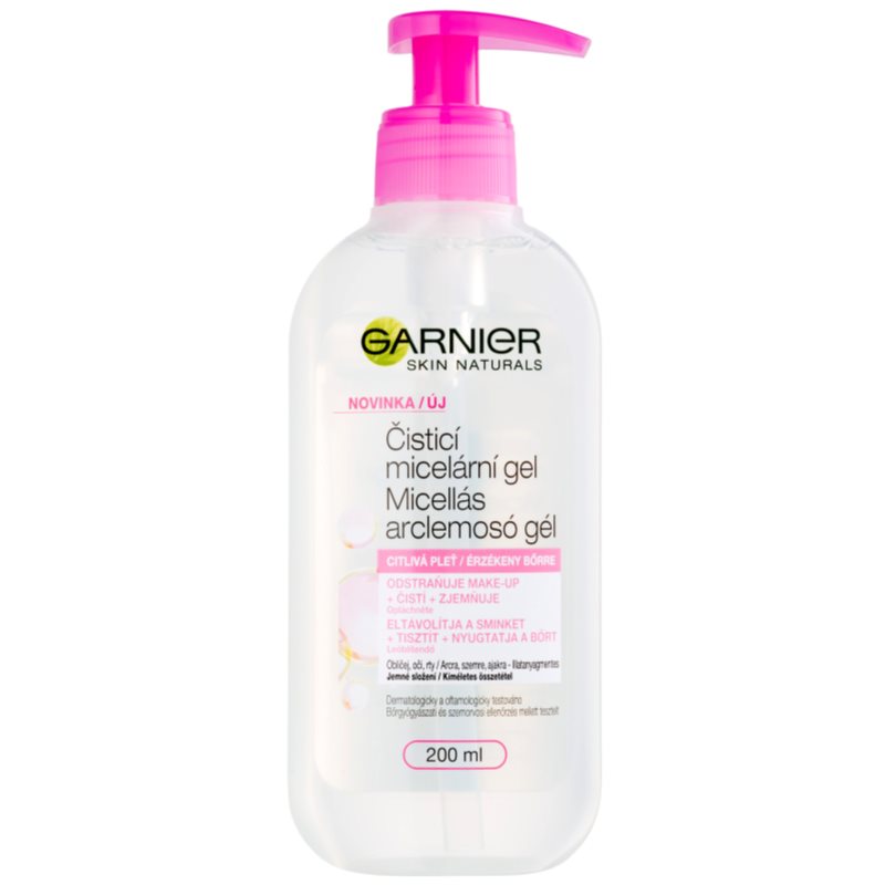 Garnier Skin Naturals gel de limpeza micelar 200 ml