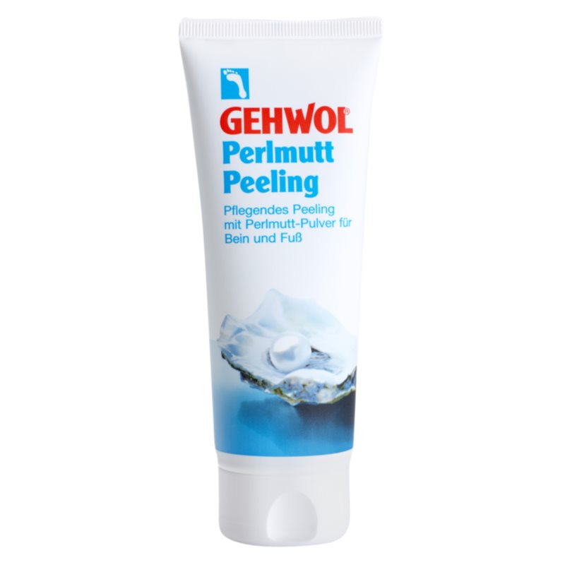 Gehwol Classic peeling para os pés com pó de pérola 125 ml