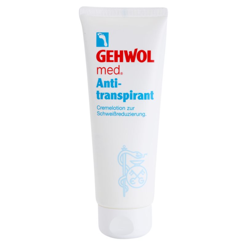 Gehwol Med Anti-Perspirant Cream som minskar svettning för ben 125 ml