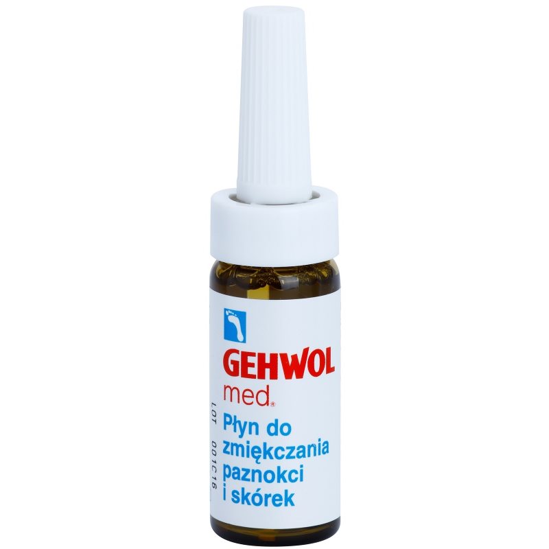 Gehwol Med tratamento de suavização para pés, unhas encravadas e pele áspera 15 ml