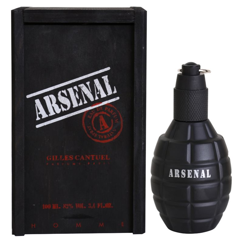 Gilles Cantuel Arsenal Black Eau de Parfum para hombre 100 ml