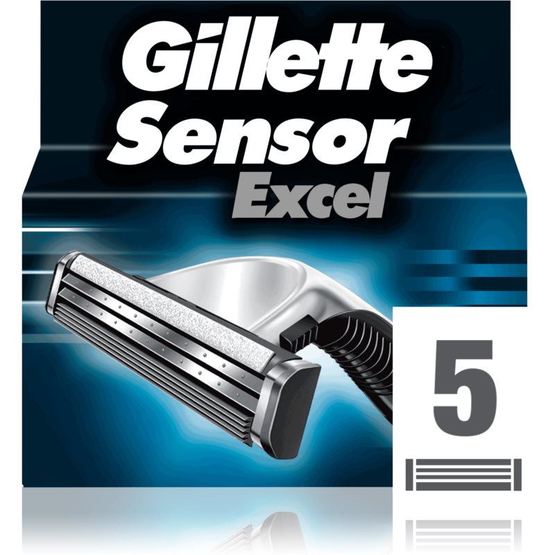 Gillette Sensor Excel recarga de lâminas  para homens 5 un.