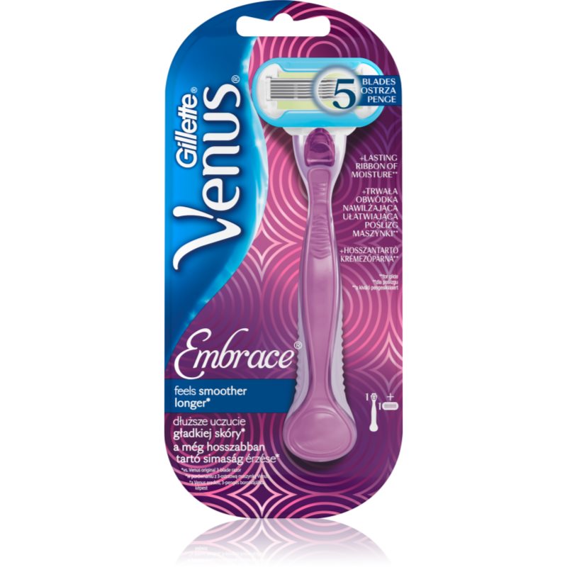 Бритвенный станок Gillette venus embrance +1касс. (w) (подст.) 1уп (7702018018932)