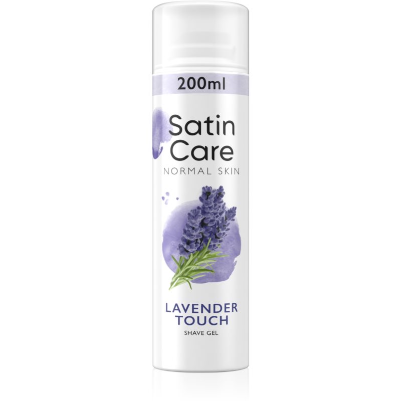 Gillette Satin Care Pure & Delicate borotválkozási gél hölgyeknek 200 ml