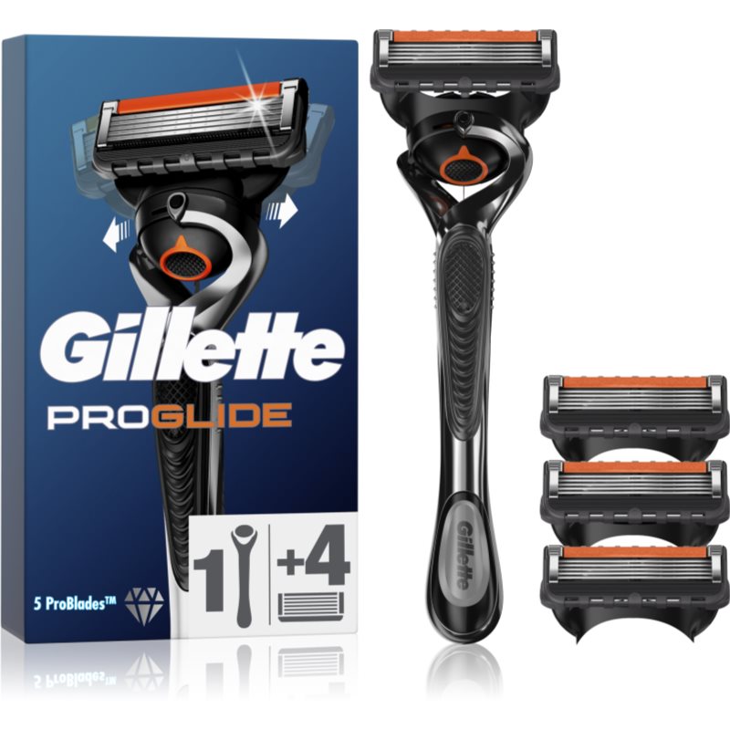 Gillette Fusion5 Proglide máquina de depilação + lâminas de reposição 3 un.
